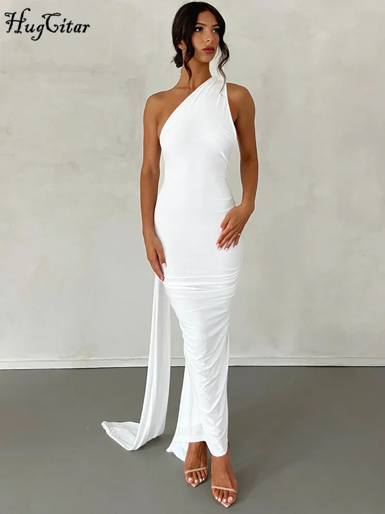 Elegant rouched dress