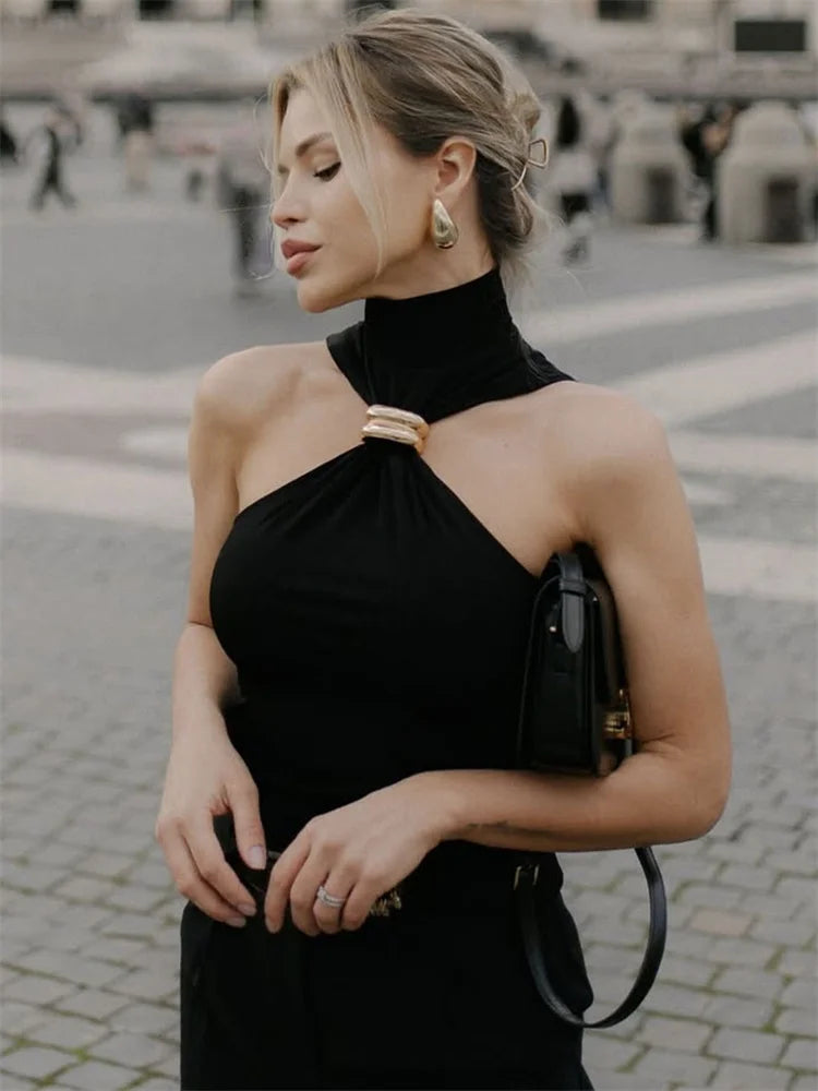 Classy Vest Crop Top