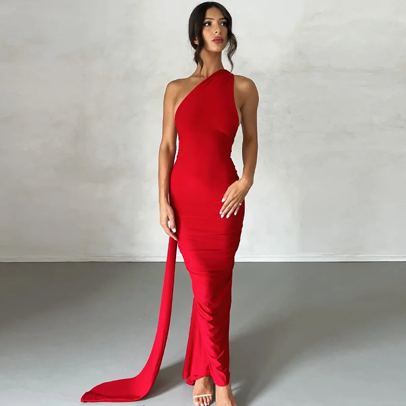 Elegant rouched dress