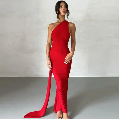 Elegant rouched dress
