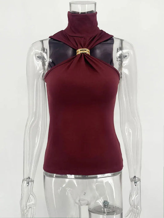Classy Vest Crop Top