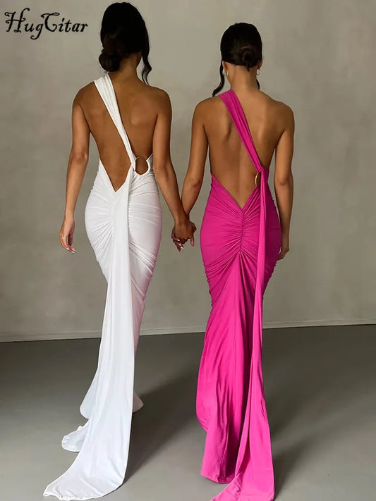 Elegant rouched dress