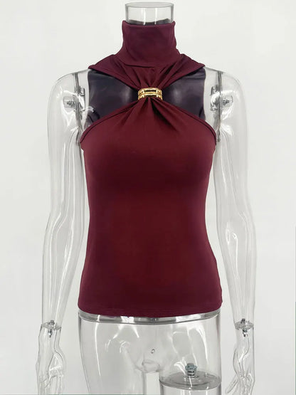 Classy Vest Crop Top